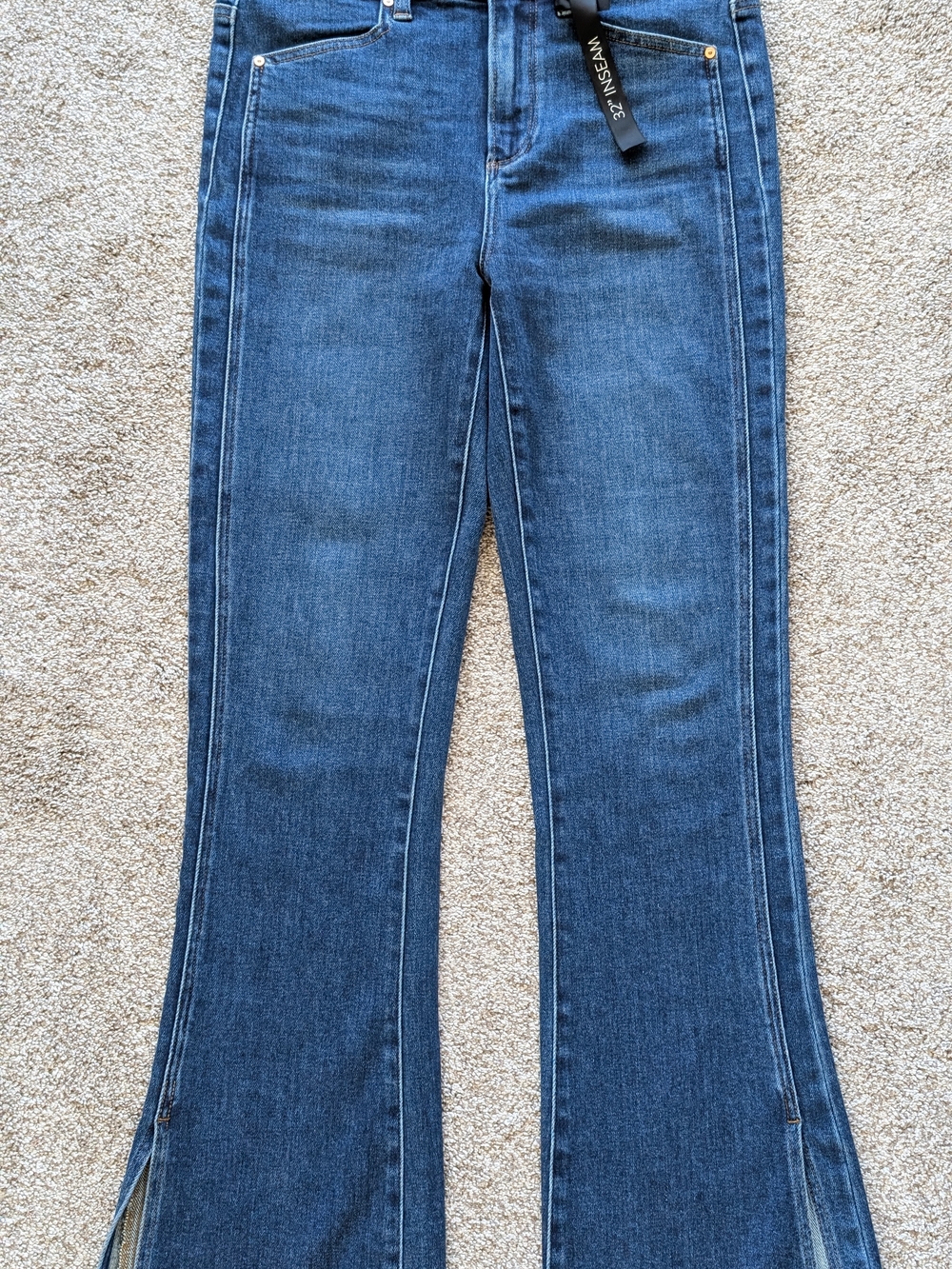 Paige Transcend Vintage High Rise Laurel Canyon Bootcut Jeans in Desolate 29 NWT
